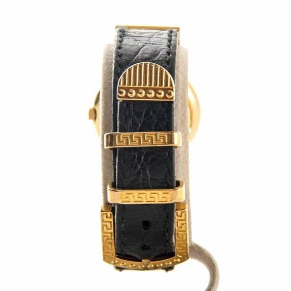 Authentic vintage ladies Gianni Versace medusa Gold plated quartz watch main image 4